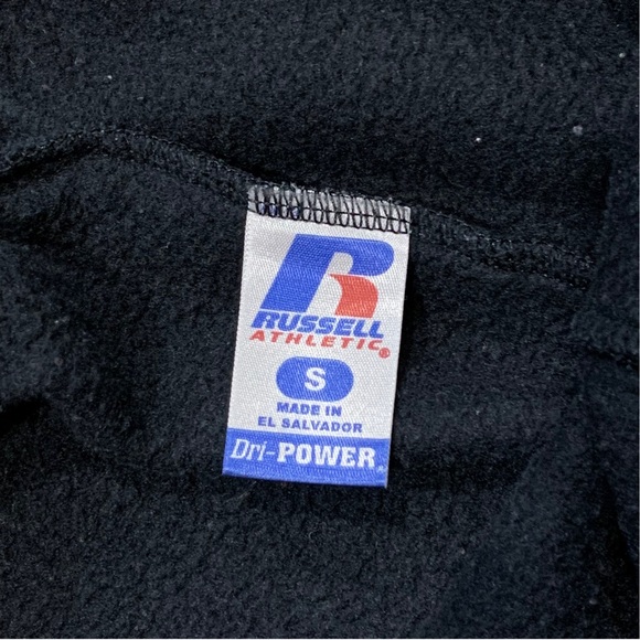 Russell Athletic Dri-POWER Black Baggy Sweatpants Size Small - Picture 3 of 6